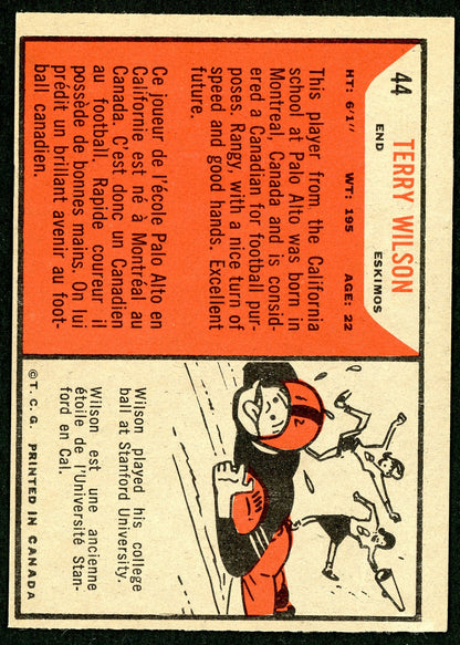 1965 Topps #044 Terry Wilson RC