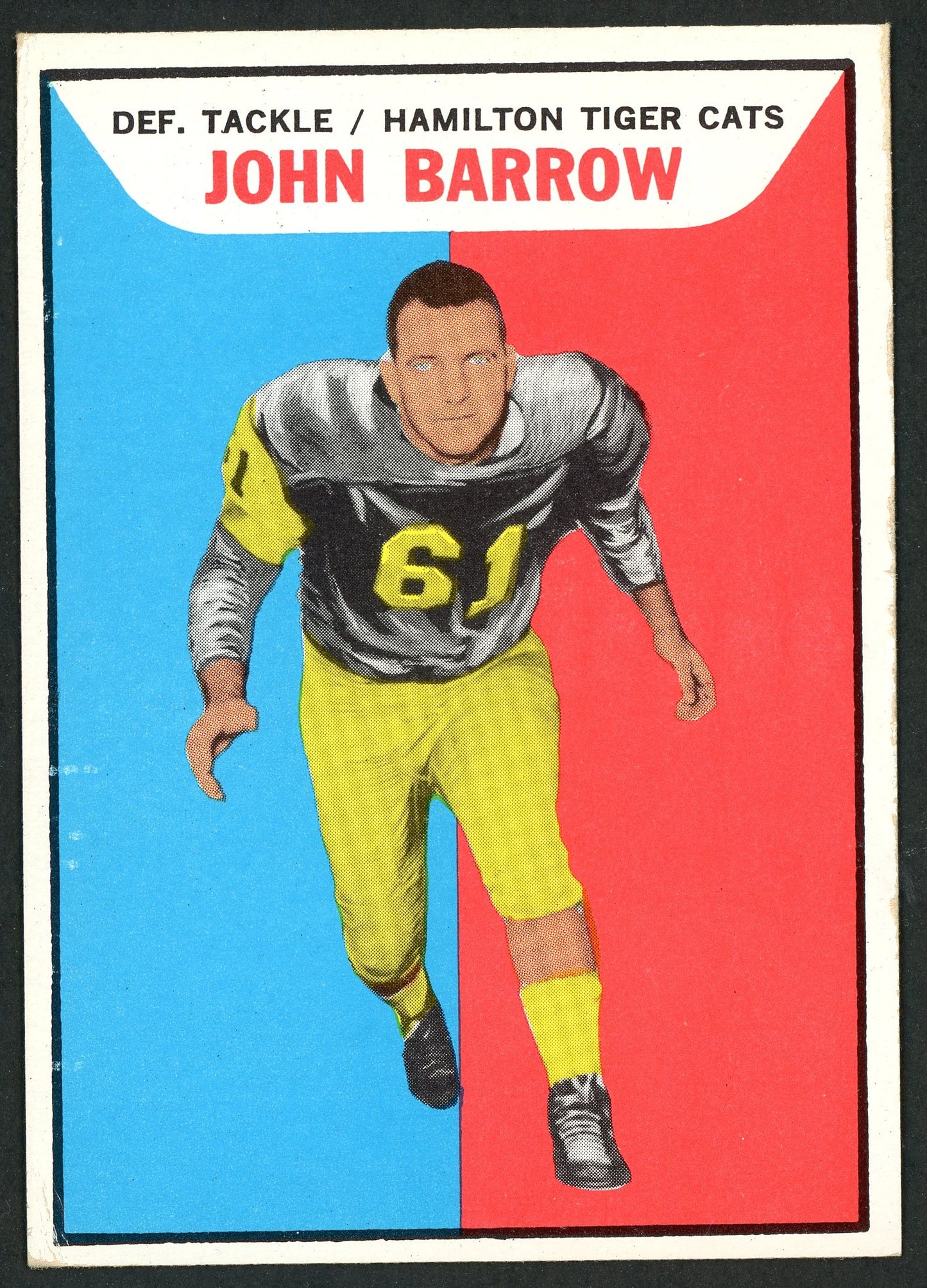 1965 Topps #046 John Barrow HOF