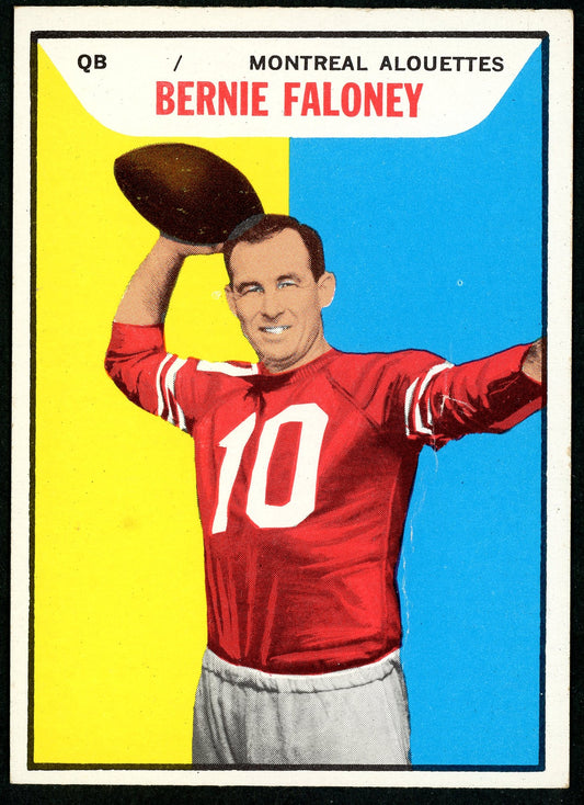 1965 Topps #067 Bernie Faloney HOF
