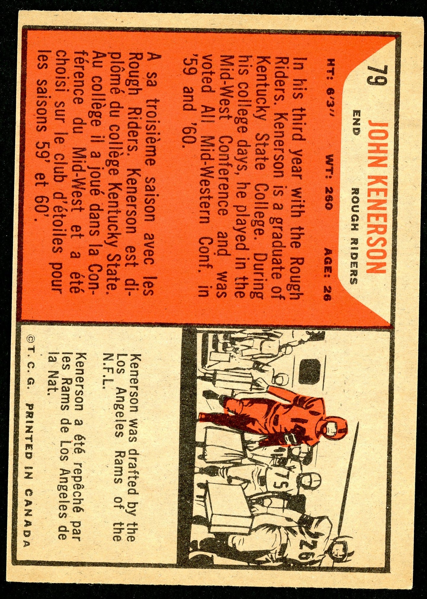1965 Topps #079 John Kenerson RC