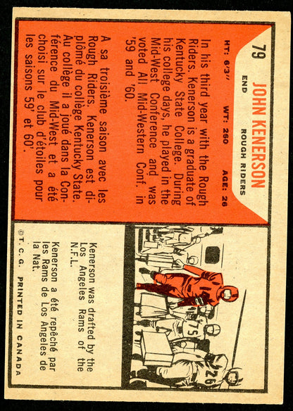 1965 Topps #079 John Kenerson RC