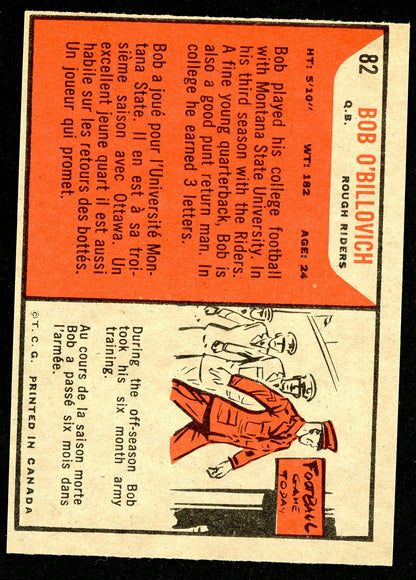 1965 Topps #082 Bob O'Billovich RC HOF