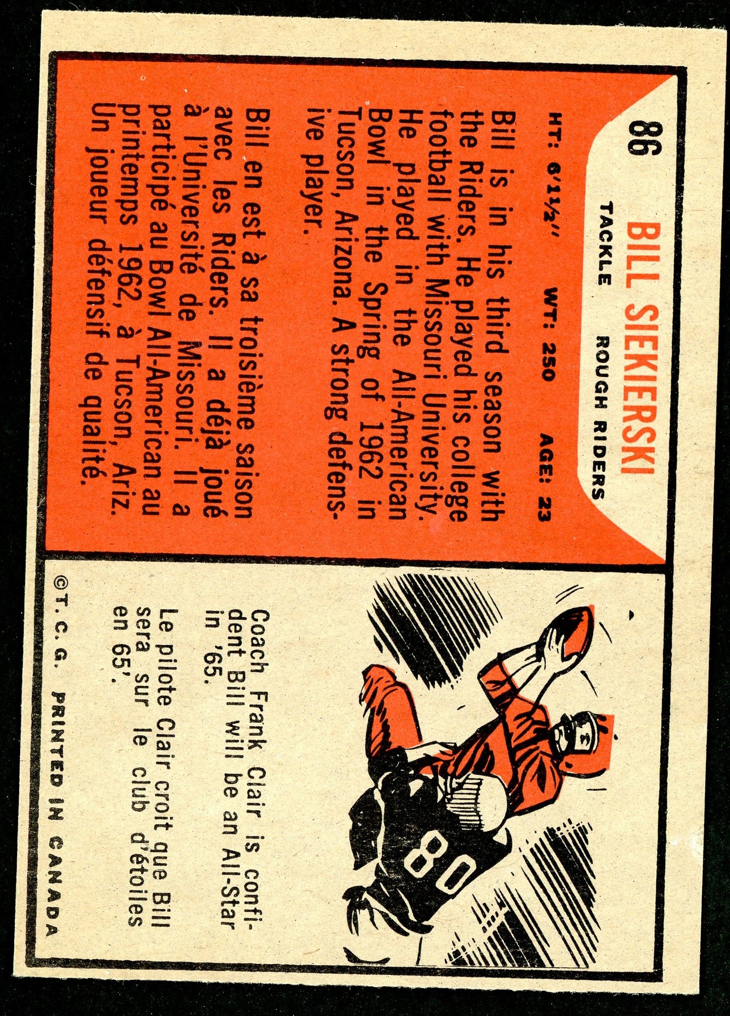 1965 Topps #086 Bill Siekierski RC