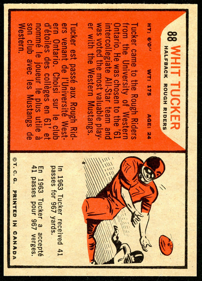 1965 Topps #088 Whit Tucker HOF