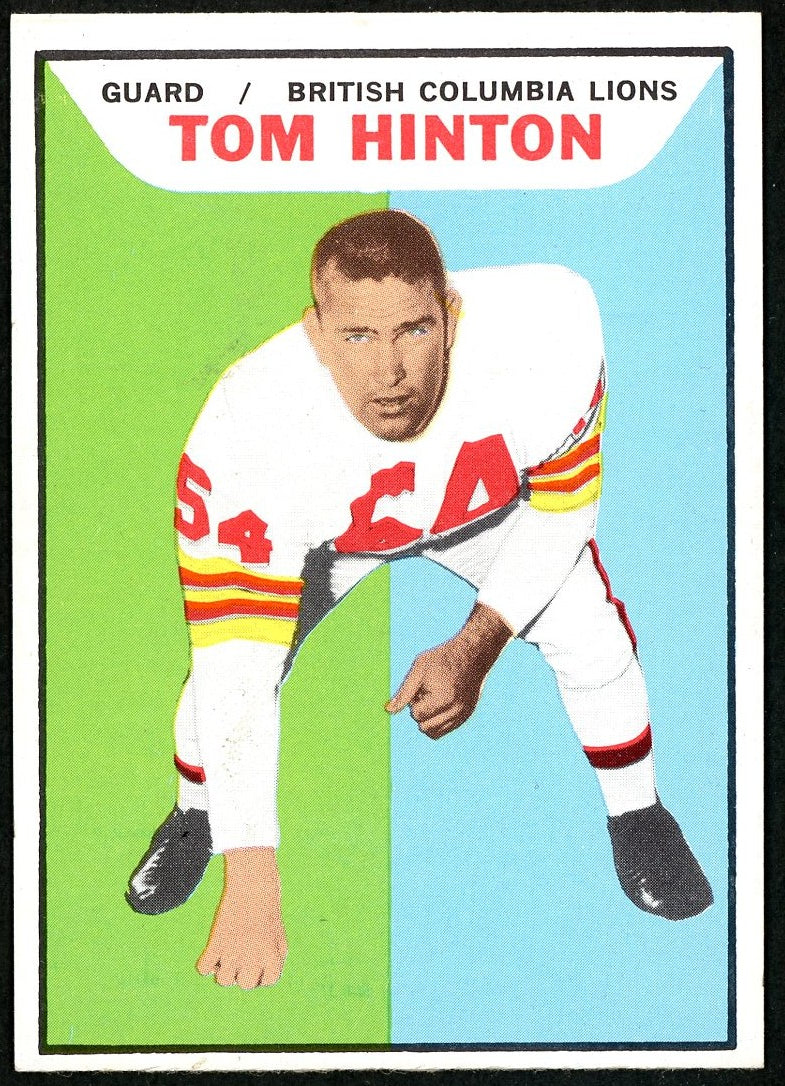 1965 Topps #010 Tom Hinton HOF