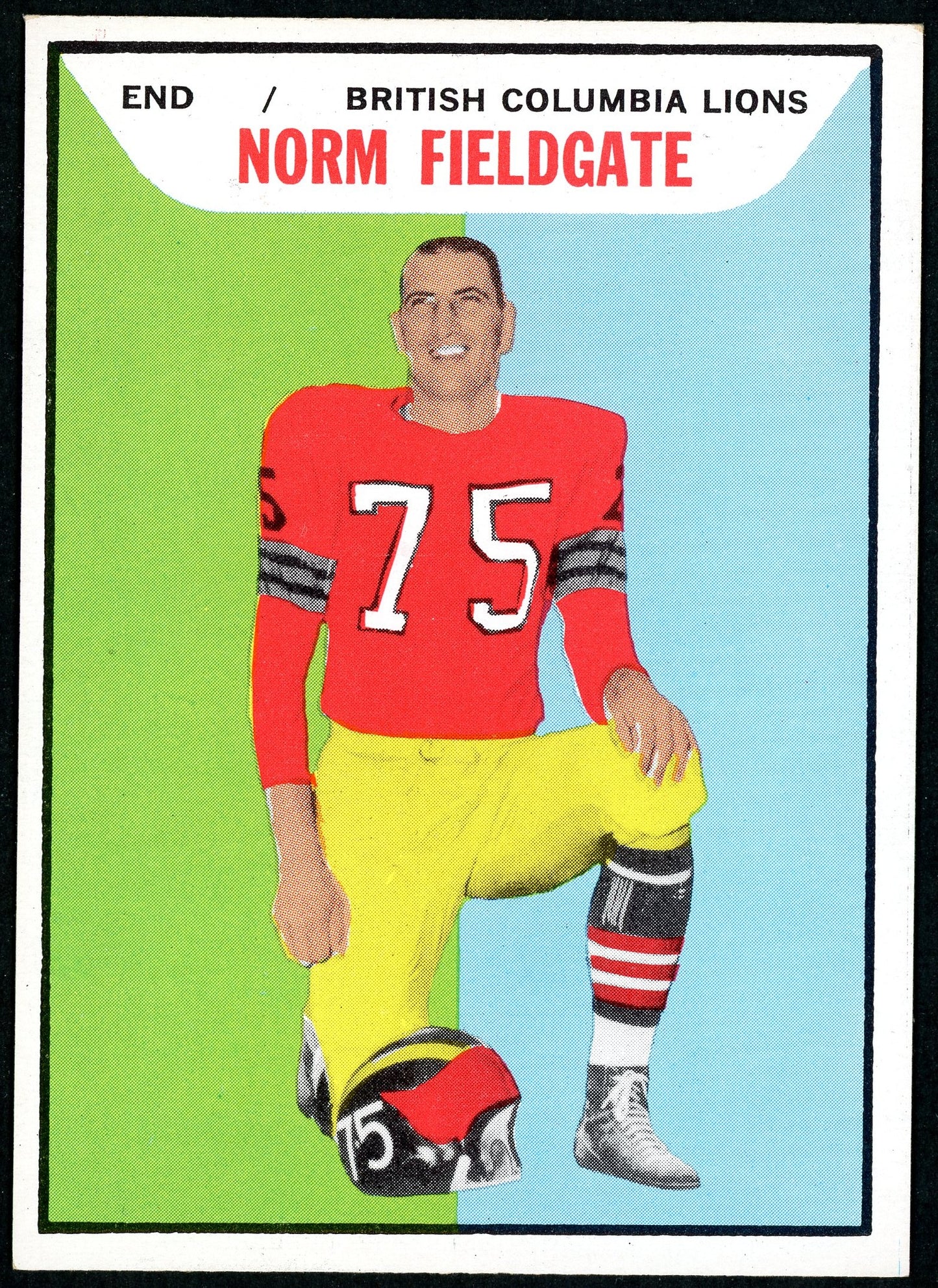 1965 Topps #007 Norm Fieldgate HOF