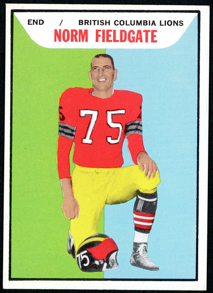 1965 Topps #007 Norm Fieldgate HOF