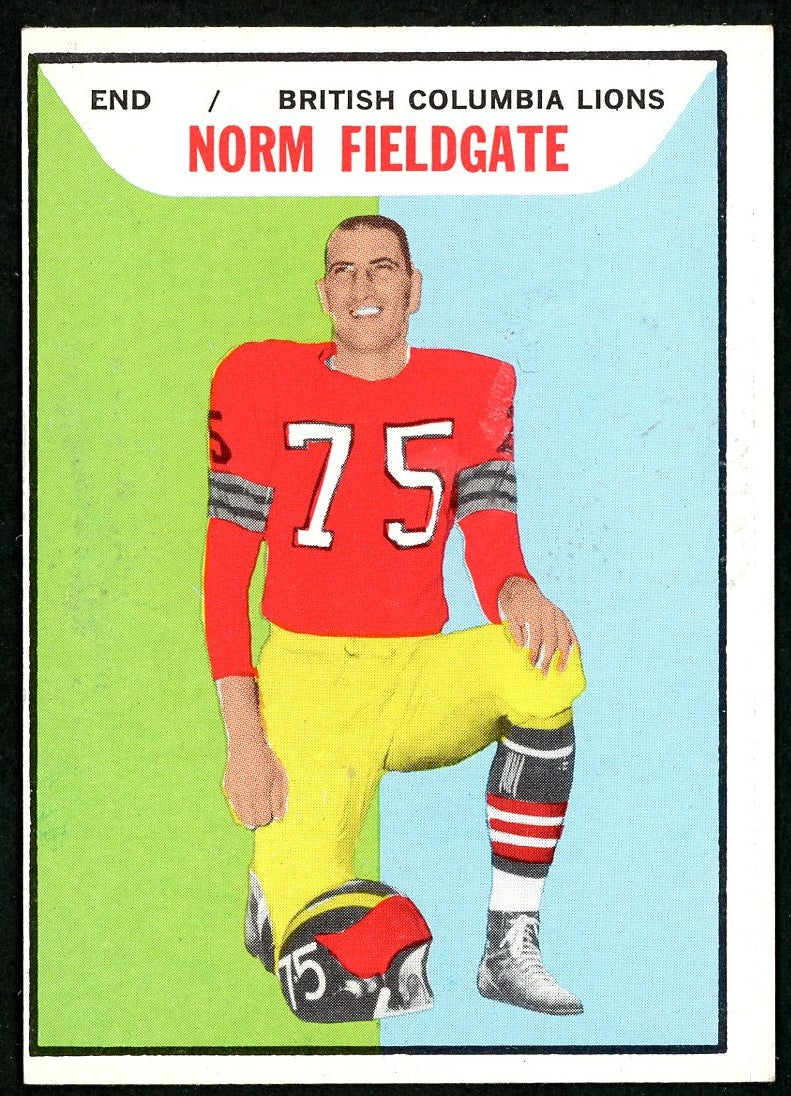 1965 Topps #007 Norm Fieldgate HOF