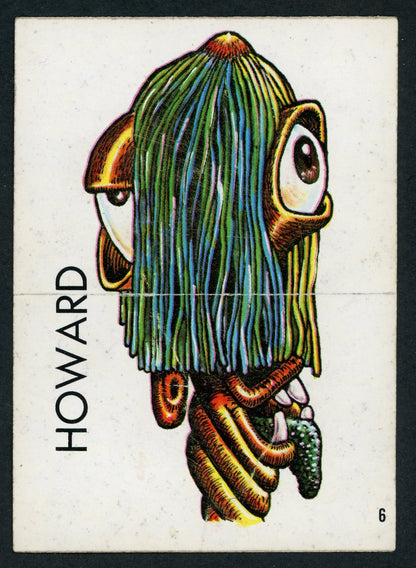 1965 O-Pee-Chee Ugly Stickers #06 Howard