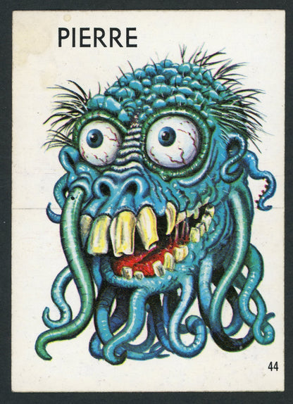 1965 O-Pee-Chee Ugly Stickers #44 Pierre