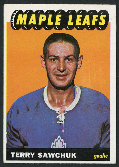 1965 Topps #012 Terry Sawchuk HOF