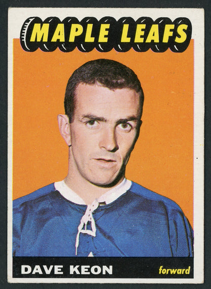 1965 Topps #017 Dave Keon HOF