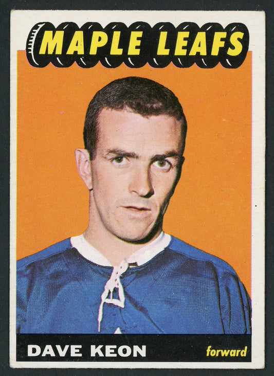 1965 Topps #017 Dave Keon HOF