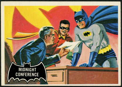 1966 O-Pee-Chee #04 Batman Black Bat "Midnight Conference"