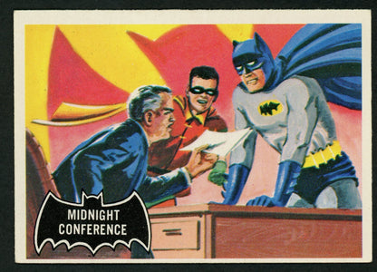 1966 O-Pee-Chee #04 Batman Black Bat "Midnight Conference"