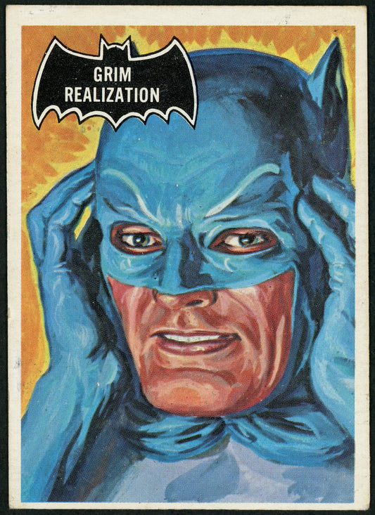 1966 O-Pee-Chee Batman Black Bat #07 "Grim Realization"