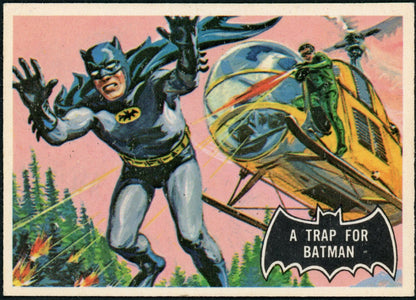 1966 O-Pee-Chee #37 Batman Black Bat "A Trap for Batman"