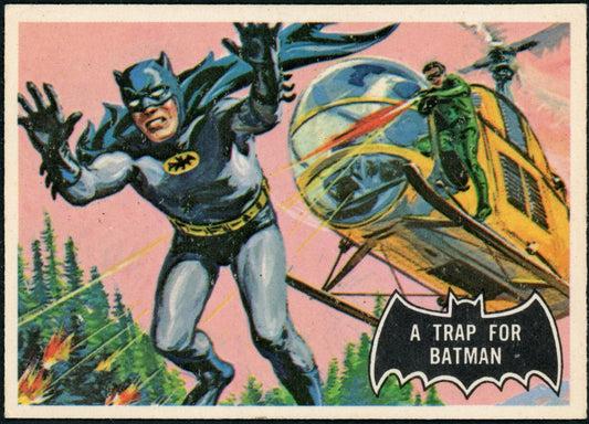 1966 O-Pee-Chee Batman Black Bat #37 "A Trap for Batman"