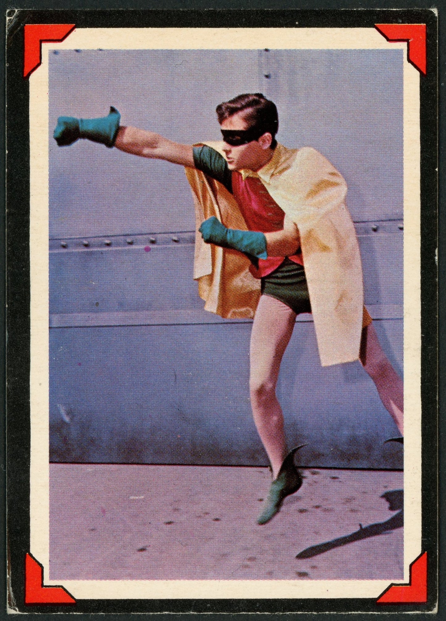 1966 O-Pee-Chee #03 Batman Riddler Back "Robin's Time Out"