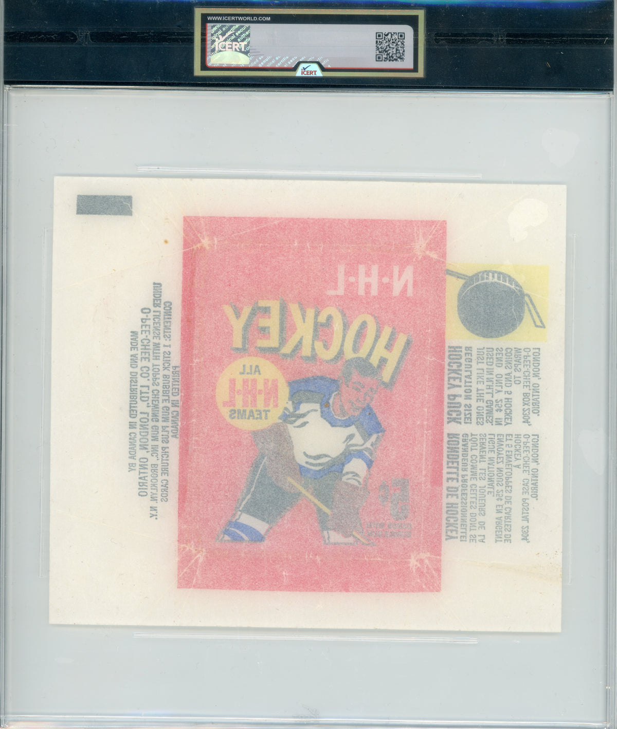 1966 Topps #NNO Wrapper iCert 5.5