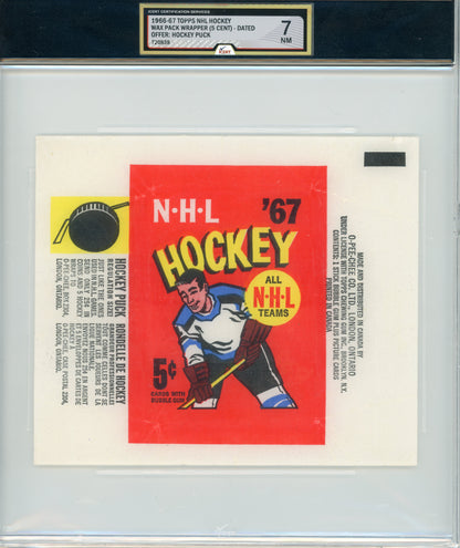 1966 Topps #NNO Wrapper iCert 7