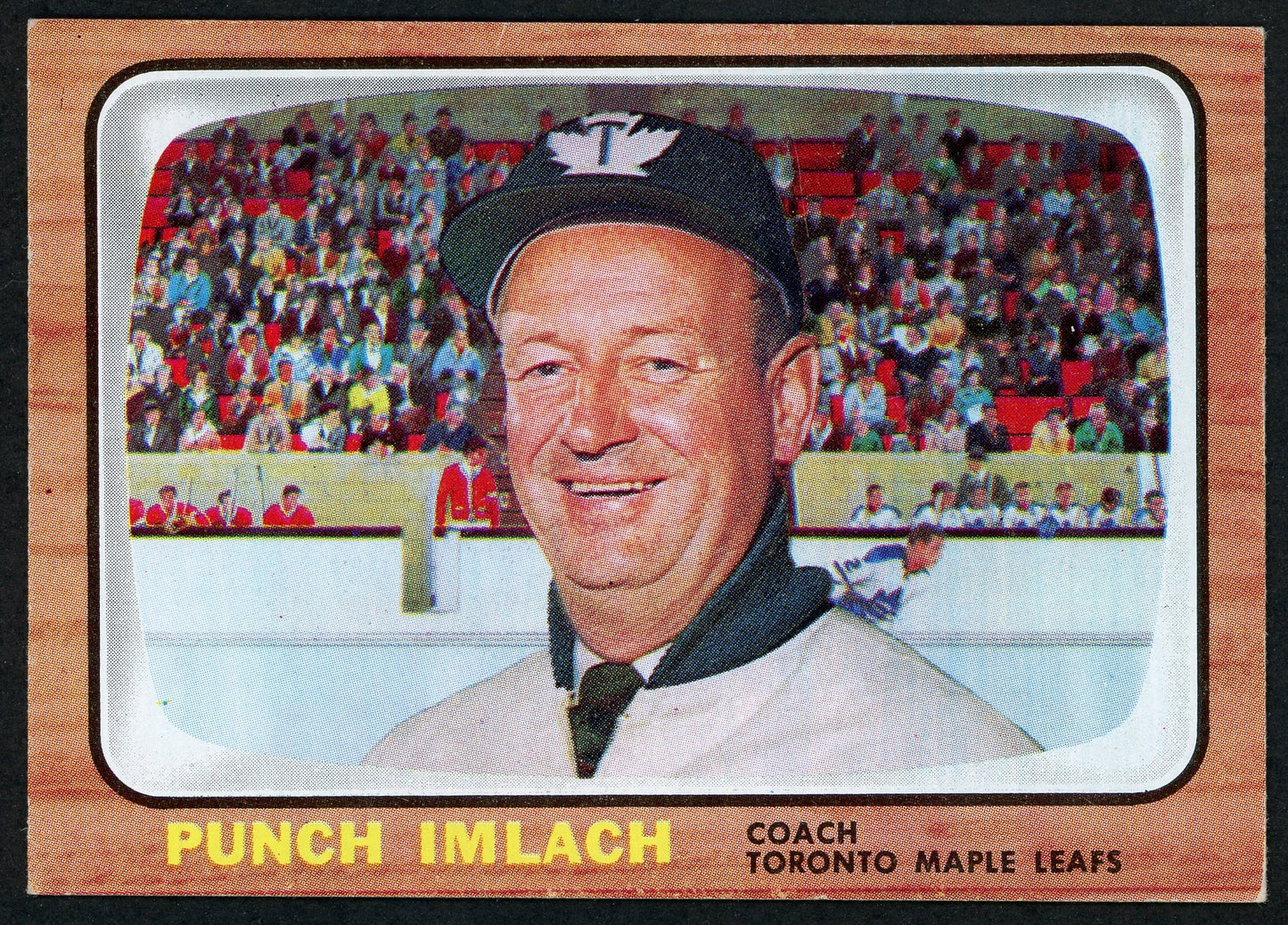 1966 Topps USA Test #11 Punch Imlach HOF