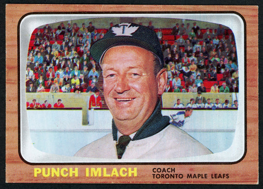 1966 Topps USA Test #11 Punch Imlach HOF