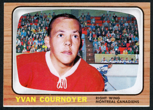 1966 Topps USA Test #13 Yvan Cournoyer HOF