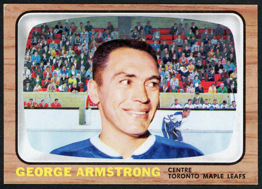 1966 Topps USA Test #17 George Armstrong HOF