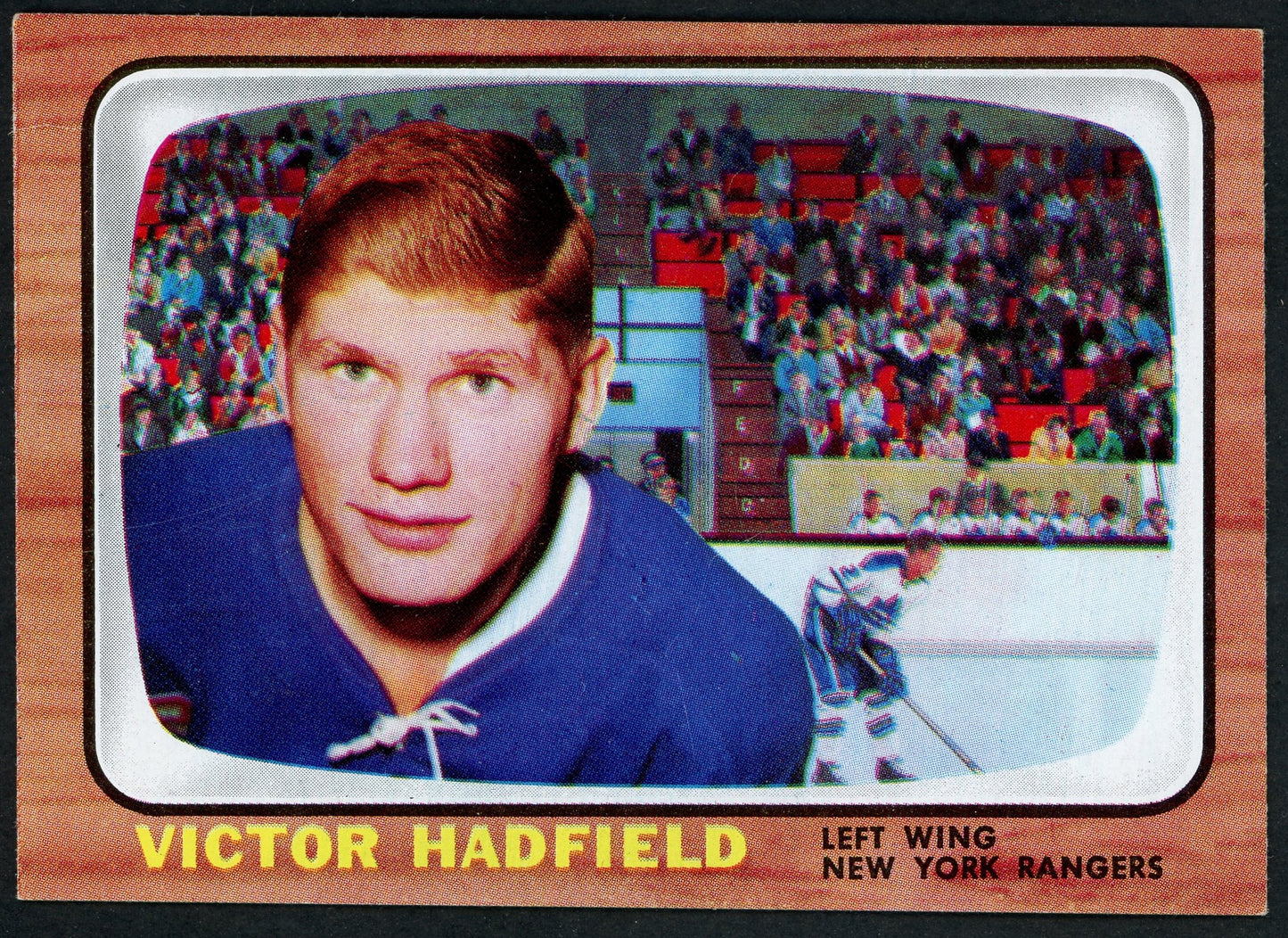 1966 Topps USA Test #19 Vic Hadfield