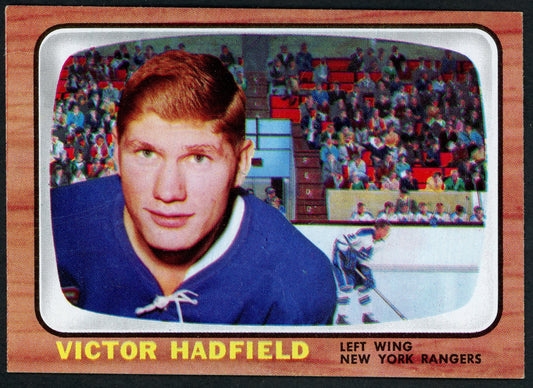 1966 Topps USA Test #19 Vic Hadfield