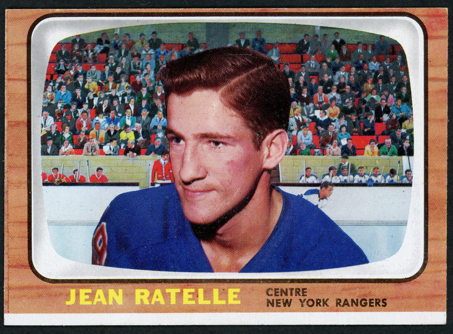 1966 Topps USA Test #29 Jean Ratelle HOF