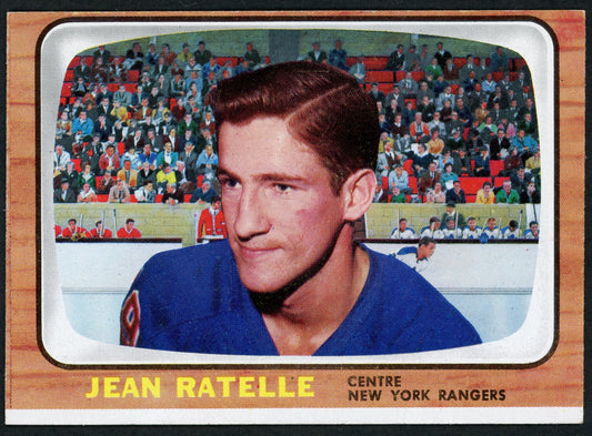 1966 Topps USA Test #29 Jean Ratelle HOF