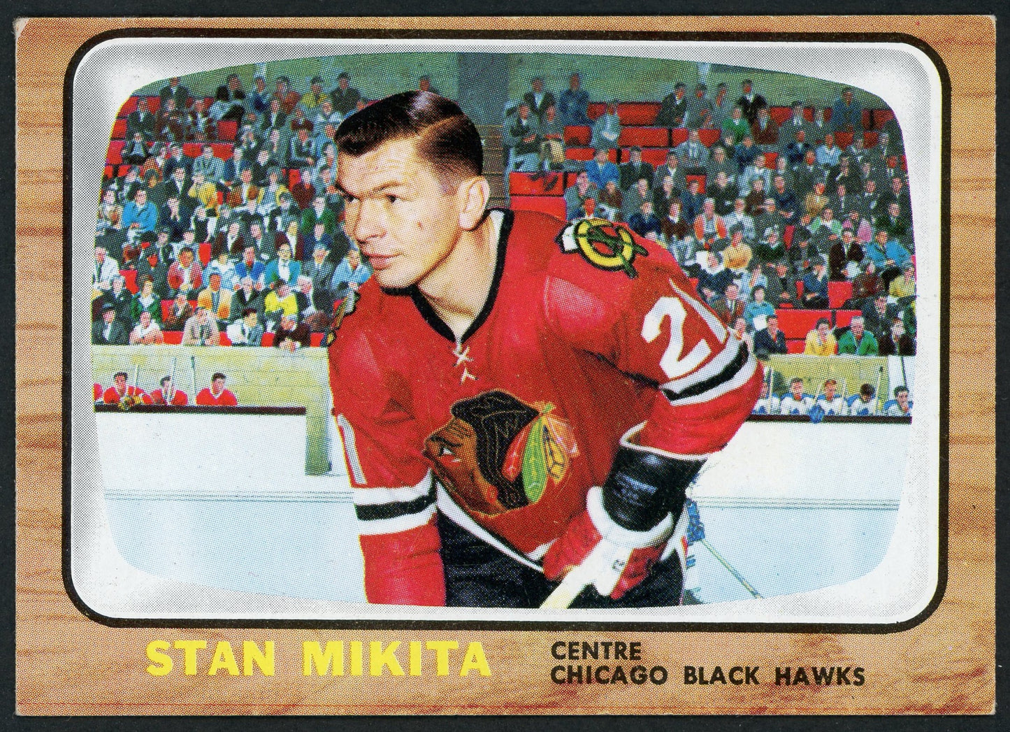 1966 Topps USA Test #62 Stan Mikita HOF