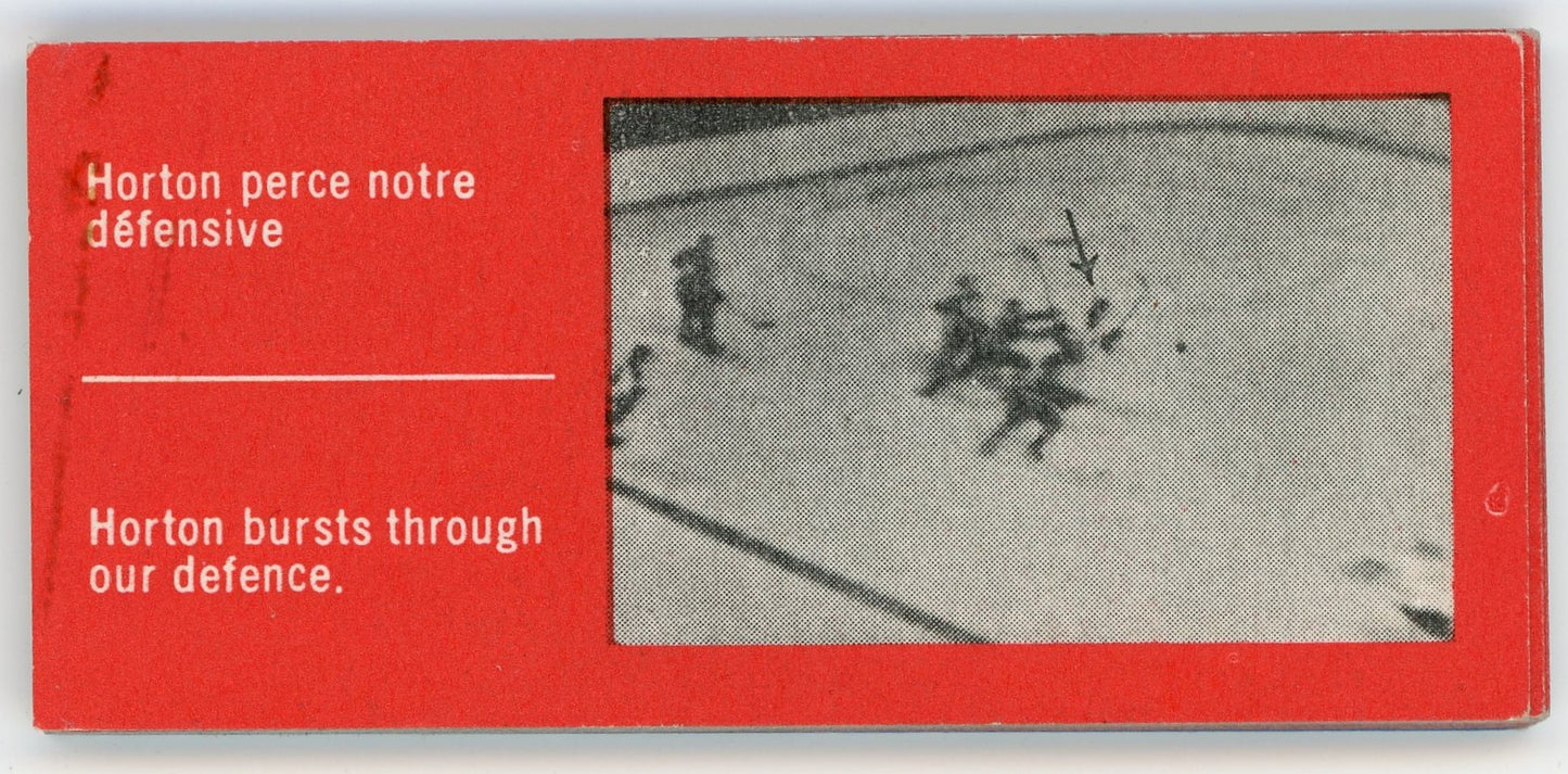 1967-68 Post Hockey Flip Book #02 - Vachon /Bower