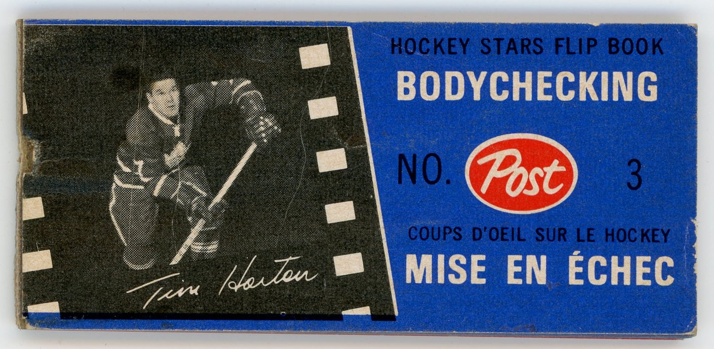 1967-68 Post Hockey Flip Book #03 - J.C.Tremblay / Horton