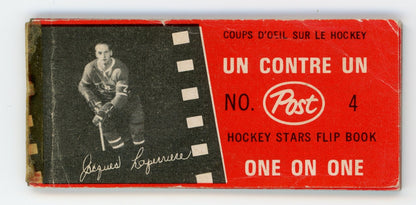 1967-68 Post Hockey Flip Book #04 - Laperriere / Pronovost