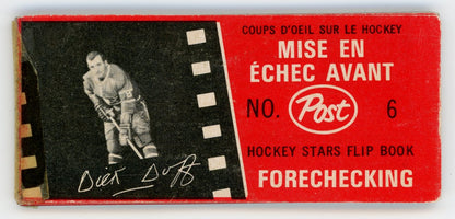 1967-68 Post Hockey Flip Book #06 - Duff / Keon