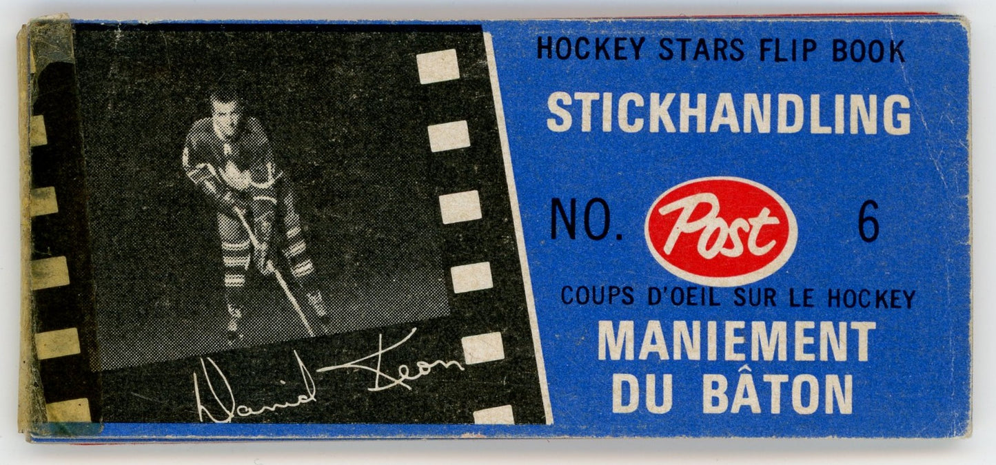 1967-68 Post Hockey Flip Book #06 - Duff / Keon