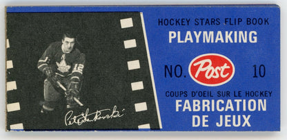 1967-68 Post Hockey Flip Book #10 - J.C.Tremblay / Stemkowski