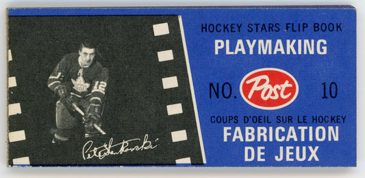1967-68 Post Hockey Flip Book #10 - J.C.Tremblay / Stemkowski