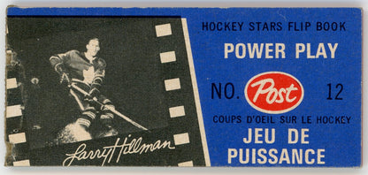 1967-68 Post Hockey Flip Book #12 - Rousseau / Hillman