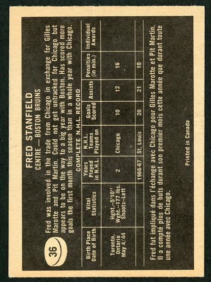 1967 Topps #036 Fred Stanfield