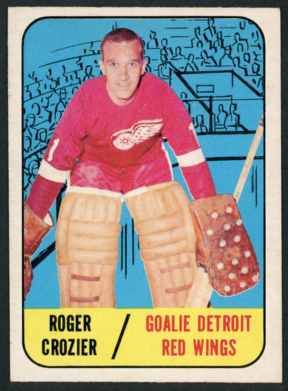 1967 Topps #048 Roger Crozier