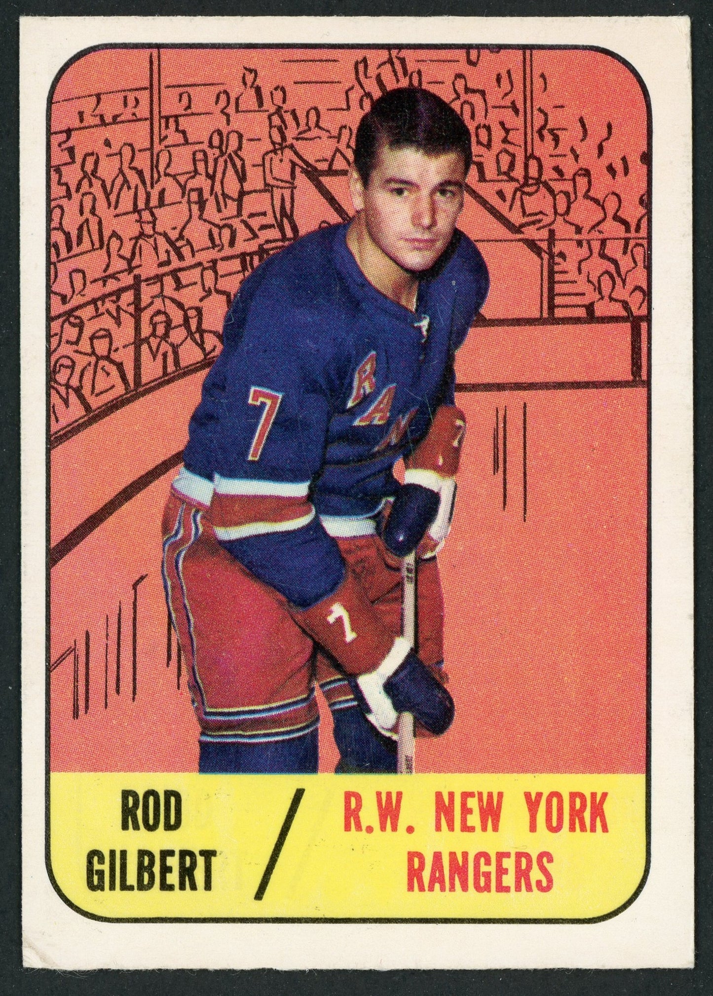 1967 Topps #090 Rod Gilbert HOF