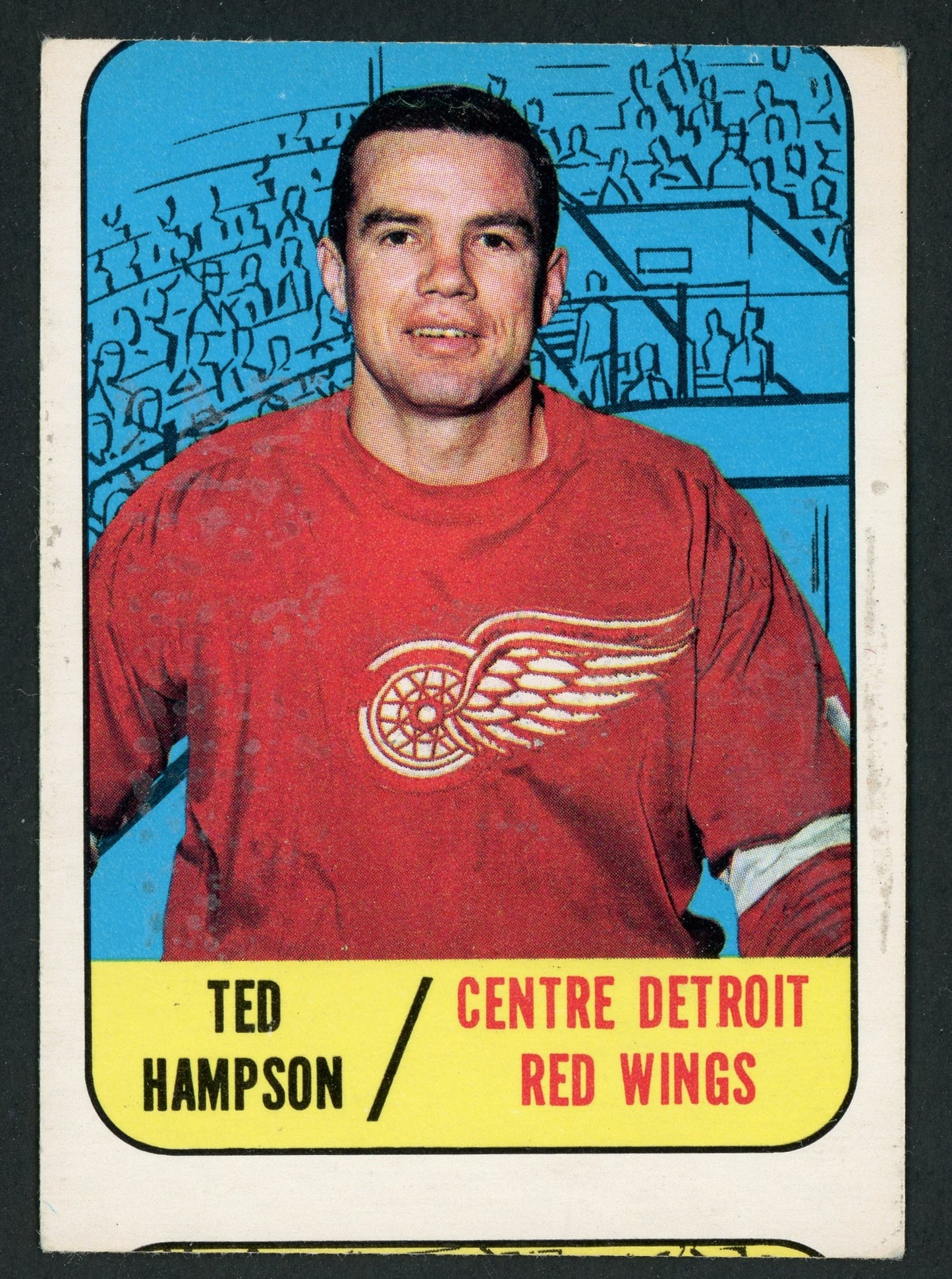 1967 Topps #108 Ted Hampson