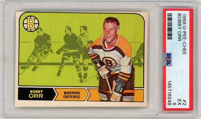 1968 O-Pee-Chee #002 Bobby Orr HOF PSA 5