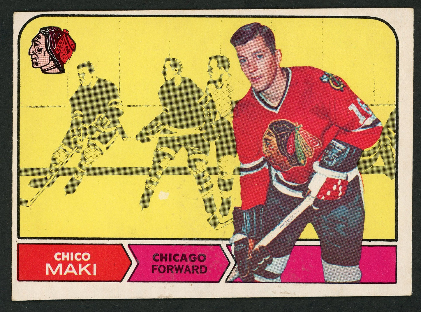 1968 O-Pee-Chee #017 Chico Maki