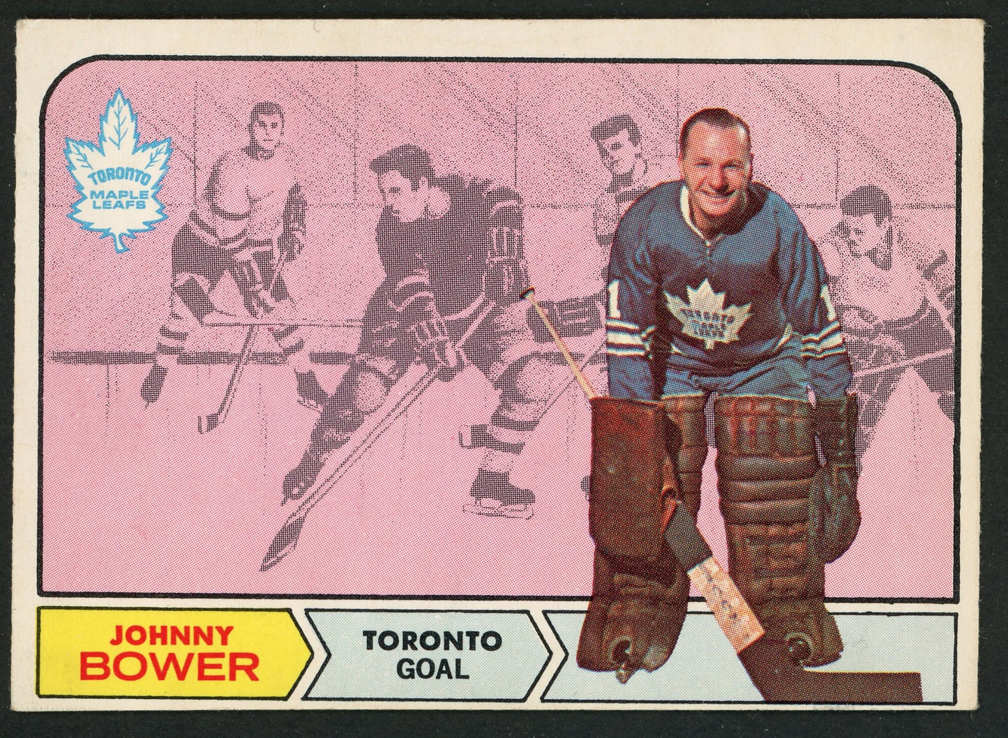 1968 O-Pee-Chee #122 Johnny Bower HOF