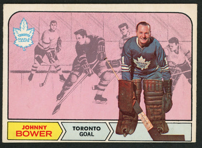 1968 O-Pee-Chee #122 Johnny Bower HOF